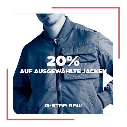 20% auf den Outletpreis von ausgewählten Jacken von 27.09. - 09.10. 20% auf den Outletpreis von ausgewählten Jacken von 27.09. - 09.10.