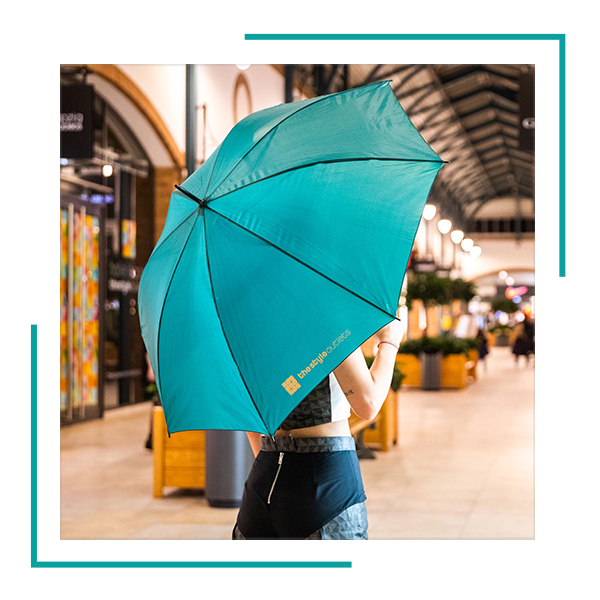 Regenschirm-Aktion